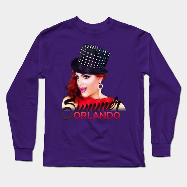 official Summer Orlando Long Sleeve T-Shirt by Summer Orlando